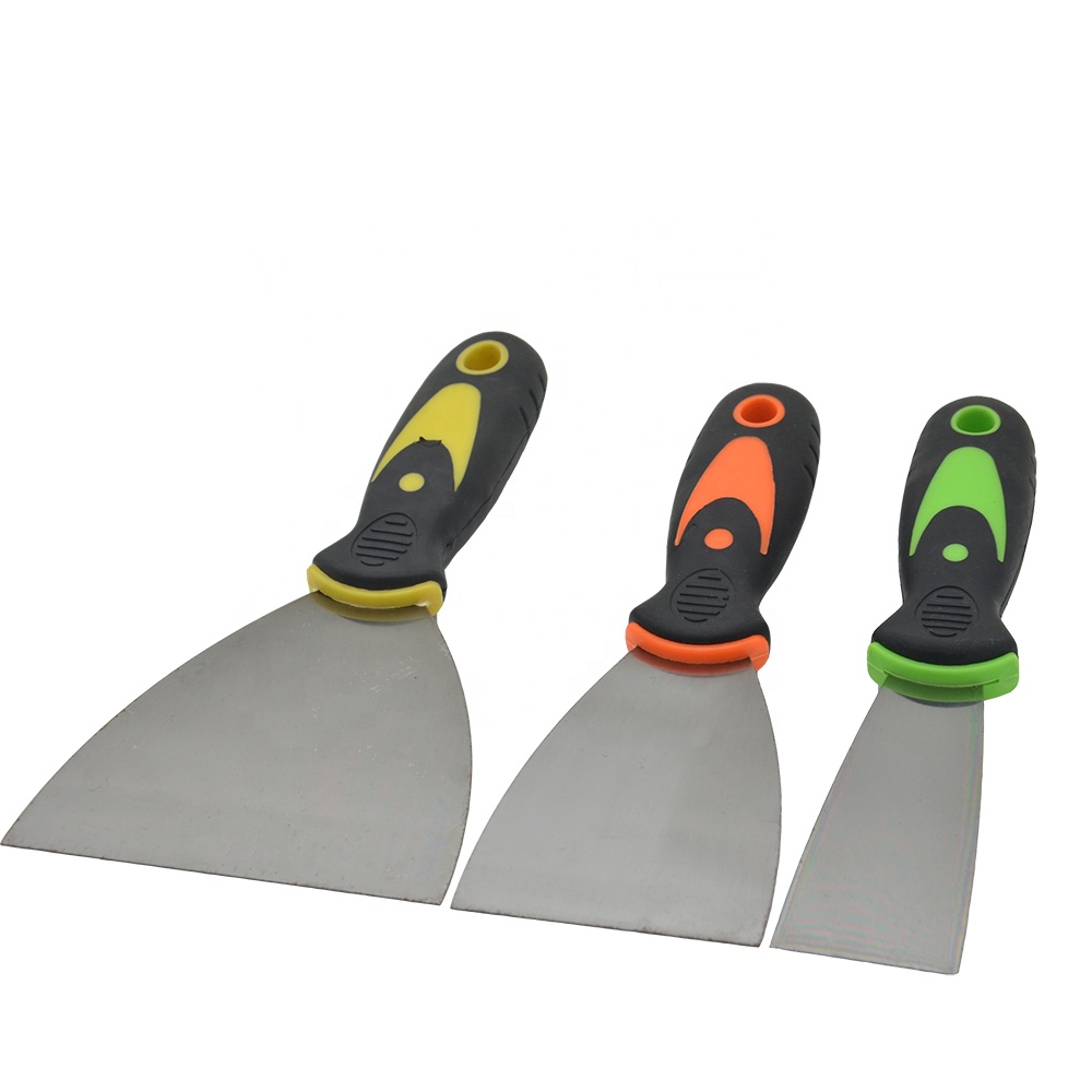 New Tools Household Hand Tools Steel Paint Scraper,Plastic Handle Putty Knife For Building Construction